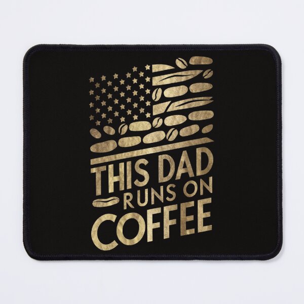 Item preview, Coffee Lover Dad T-Shirt - Unique American Flag Design designed and sold by HOMEDESIGNPRINT.