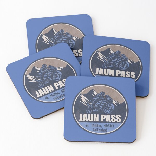 Item preview, Jaun Pass Switzerland Motorcycling Mountain Design designed and sold by CynthiaGraphics.