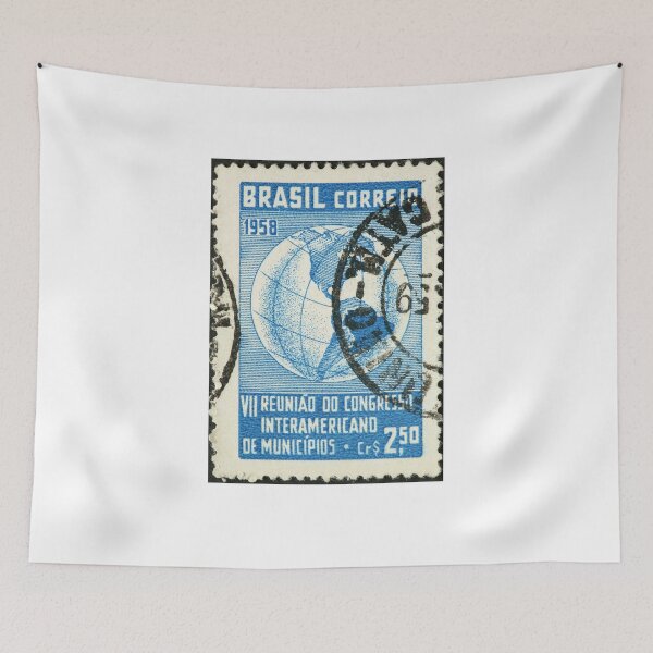 Item preview, Brazil, Brasil, vintage stamp, philately, south america designed and sold by Add2crt.