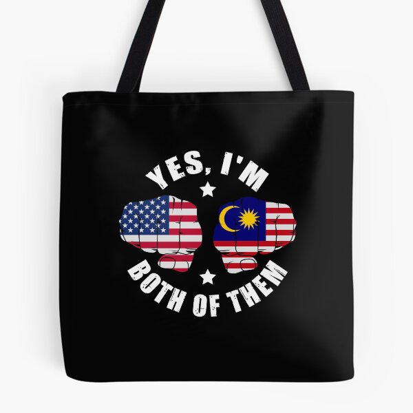 Item preview, Half American Half Malaysian Yes I'm Both Of Them designed and sold by OX-tright.