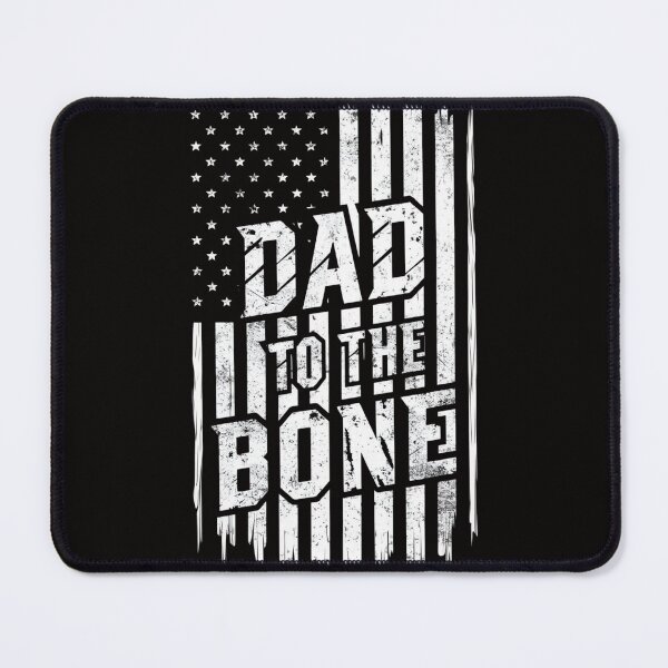 Item preview, Dad to the Bone Patriotic T-Shirt - Bold American Spirit Wear designed and sold by HOMEDESIGNPRINT.