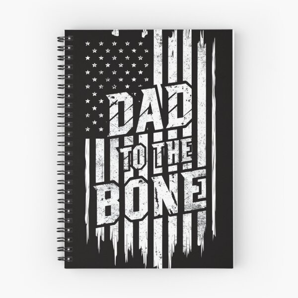 Item preview, Dad to the Bone Patriotic T-Shirt - Bold American Spirit Wear designed and sold by HOMEDESIGNPRINT.