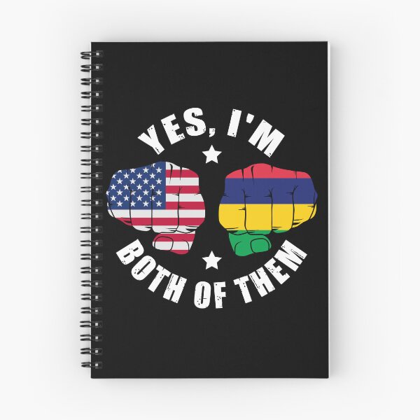 Item preview, Half American Half Mauritian Yes I'm Both Of Them designed and sold by OX-tright.