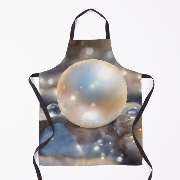 Item preview, Pearl and Waterdrops on a Rock designed and sold by CalmnessbyChoice.