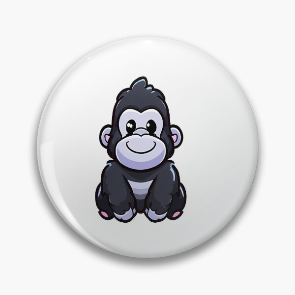 Item preview, Cute gorilla  designed and sold by Ella_Sketch.