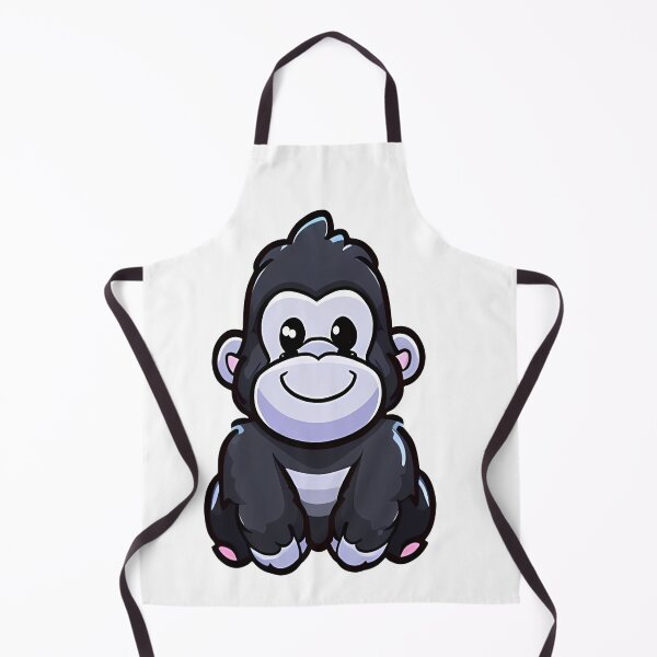 Item preview, Cute gorilla designed and sold by Ella_Sketch.