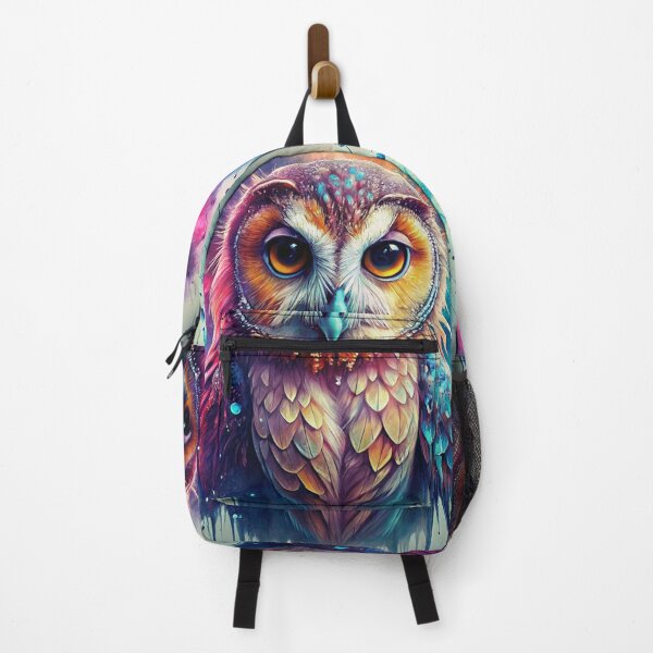 Item preview, Colorful cute owl designed and sold by luna--design.