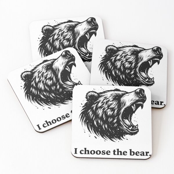 Item preview, I choose the bear. designed and sold by adriawells.