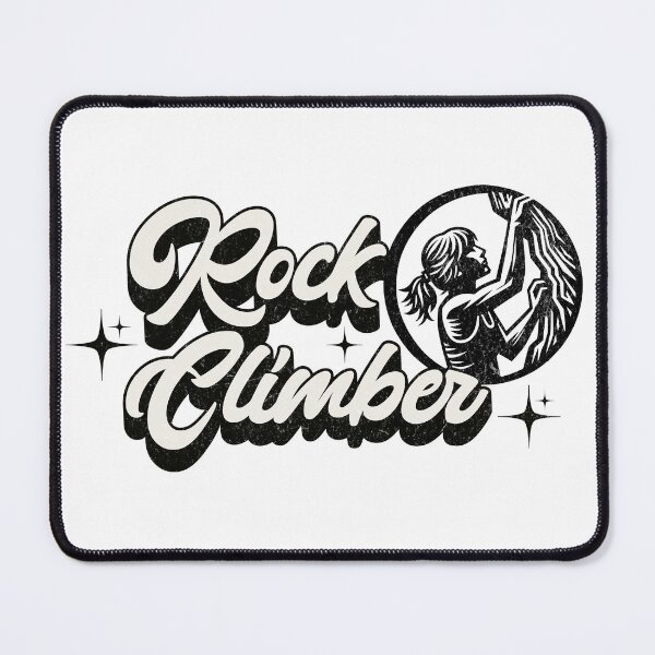 Item preview, Female Mountain or Wall Rock Climber designed and sold by Willow Art Boutique.