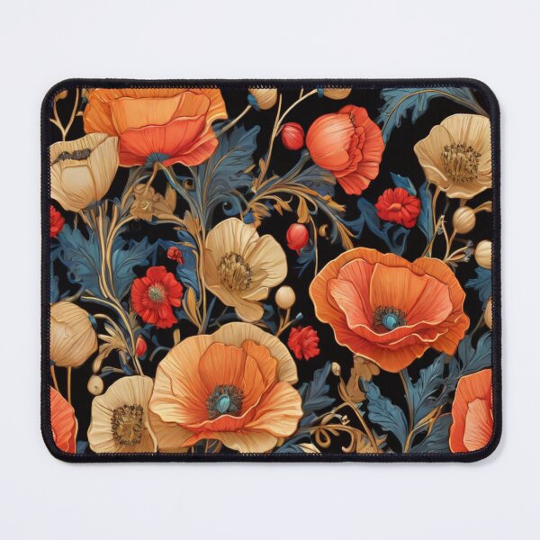 Item preview, Bright Poppy field designed and sold by Flowersonstuff.
