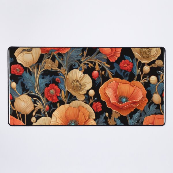 Item preview, Bright Poppy field designed and sold by Flowersonstuff.