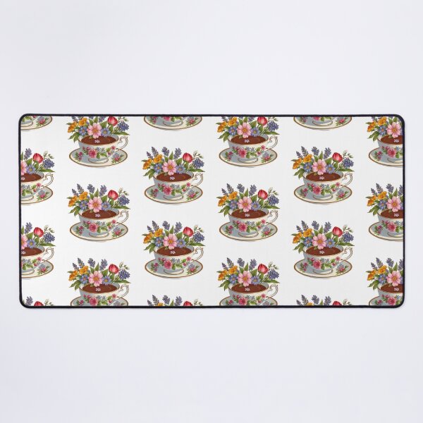 Item preview, Floral coffee cup designed and sold by Rislam.