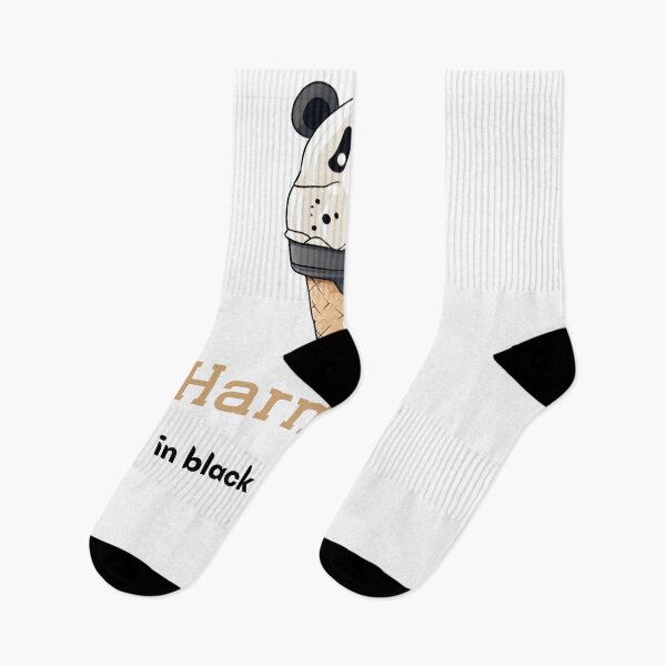 Item preview, Harmony giant panda black sesame ice cream designed and sold by Yeyishop.