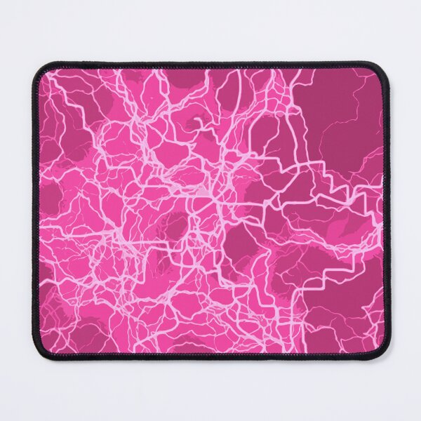 Item preview, Pink abstract art background texture with lightning strikes designed and sold by SpinklyCreations.