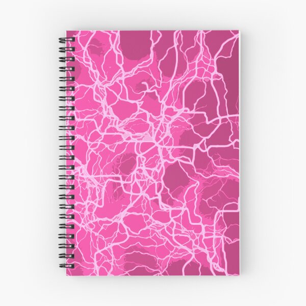 Item preview, Pink abstract art background texture with lightning strikes designed and sold by SpinklyCreations.