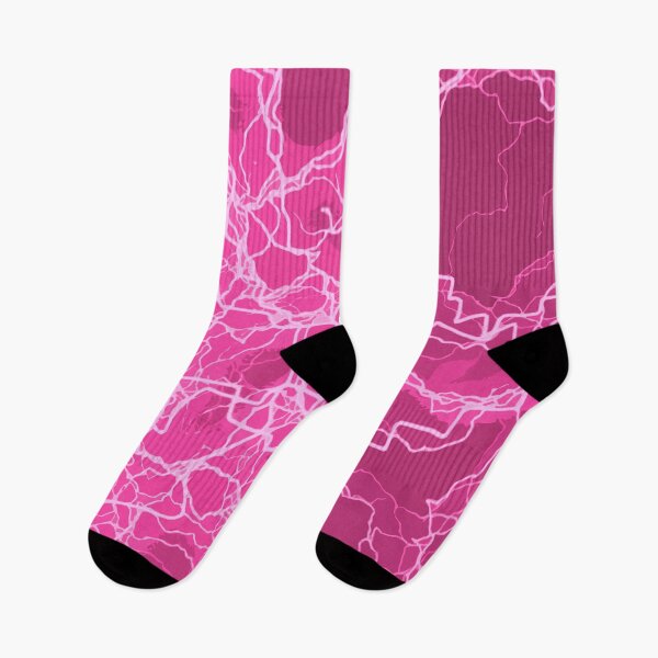 Item preview, Pink abstract art background texture with lightning strikes designed and sold by SpinklyCreations.