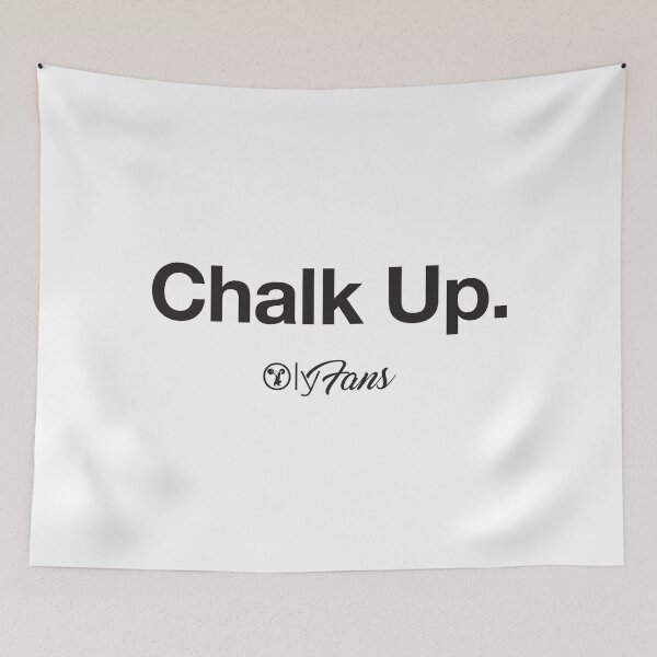 Item preview, Chalk Up Black. OlyFans designed and sold by Oly McPhee.