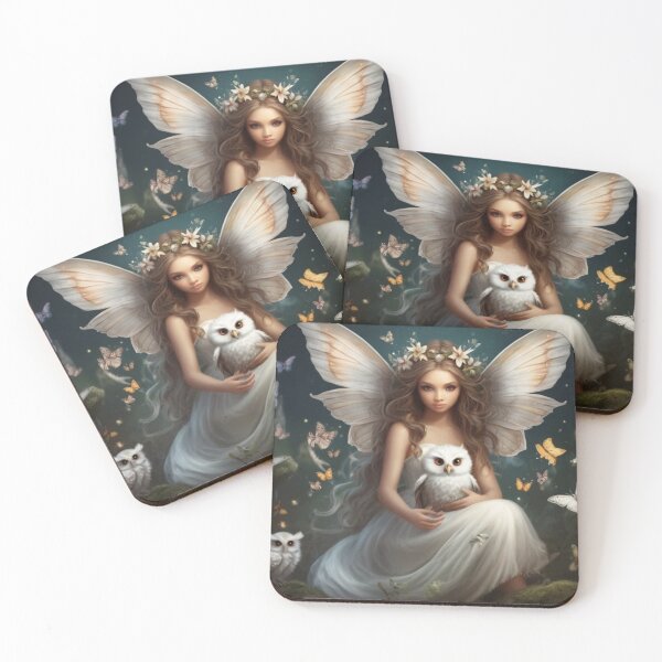 Item preview,  Fairies, Owls, and Butterflies designed and sold by T-shirtMill.