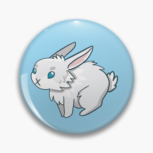 Item preview, Lionhead Bunny (blue eyed white) designed and sold by ellanovoart.