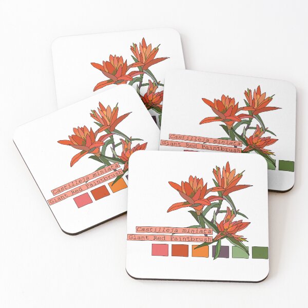 Item preview, Giant Red Paintbrush Color Palette designed and sold by Tyler Kemp.