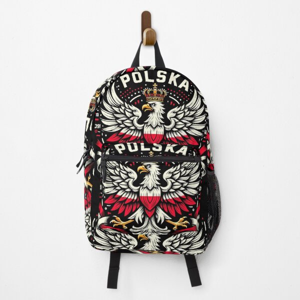 Item preview, Poland Polska Polish coat of arms eagle flag gift designed and sold by Pineapple-Tree.