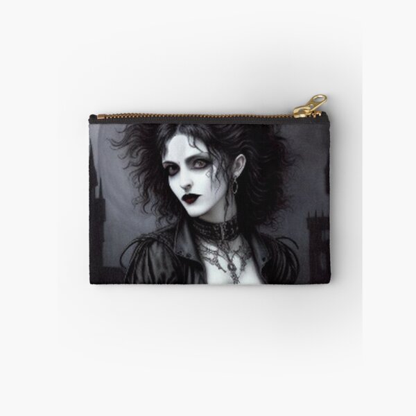 Item preview,  Vintage Classic Gothic Biker Lady designed and sold by TheDarkWardrobe.