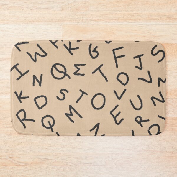 Item preview, seamless pattern of handwritten alphabets symbols on light background   designed and sold by pmdcreations.