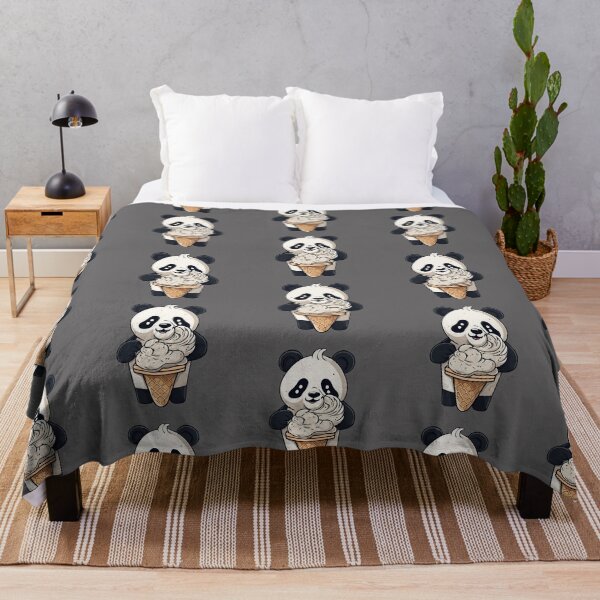 Item preview, giant panda black sesame ice cream designed and sold by Yeyishop.