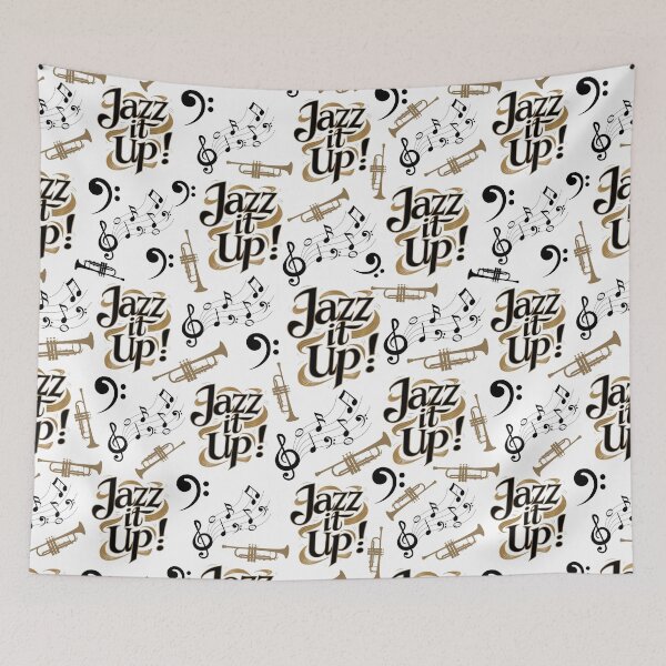 Item preview, Jazz it Up! Elegant Typography Art designed and sold by DesigntshirtWB.