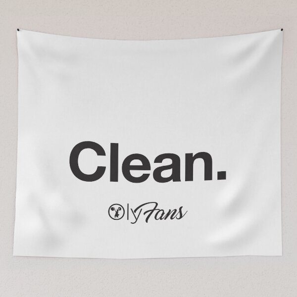 Item preview, Clean Black. OlyFans designed and sold by Oly McPhee.