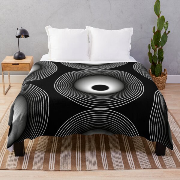 Item preview, Black gray white sphere, black hole  designed and sold by Bird4771.