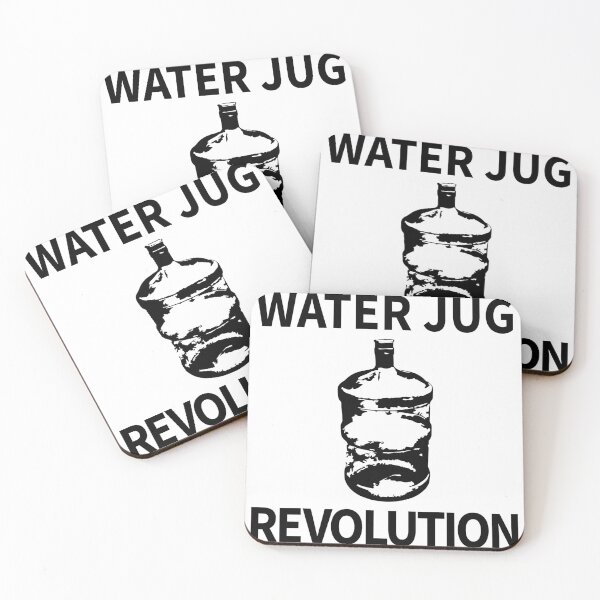 Item preview, Water Jug Revolution black-ink designed and sold by EDWARD HELLER.