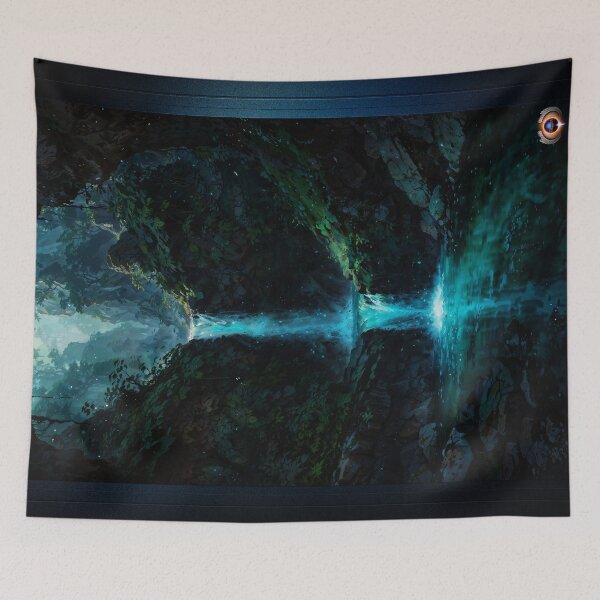 Item preview, The Waters Of The Ardren Forest Beautiful AI Concept Art by Xzendor7 designed and sold by Xzendor7 Digital Art Creations.