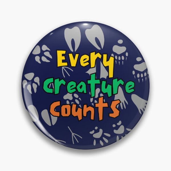 Item preview, Wildlife ecology, Every creature counts designed and sold by alczar.