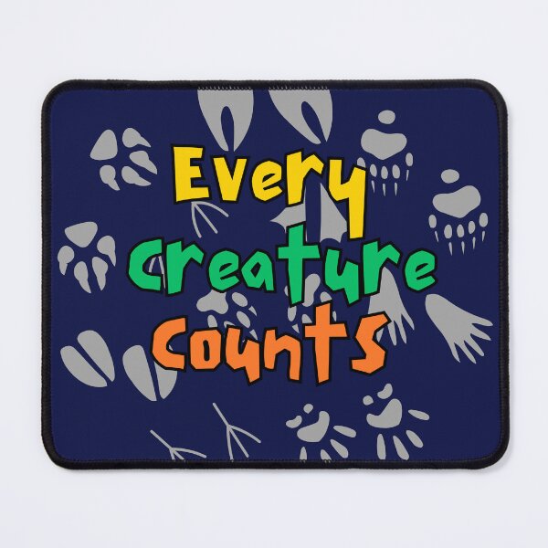 Item preview, Wildlife ecology, Every creature counts designed and sold by alczar.