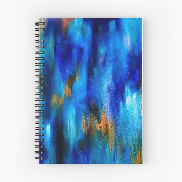 Artikelvorschau, Blaue abstrakte Kunst entworfen und verkauft von Dee Creates Art .