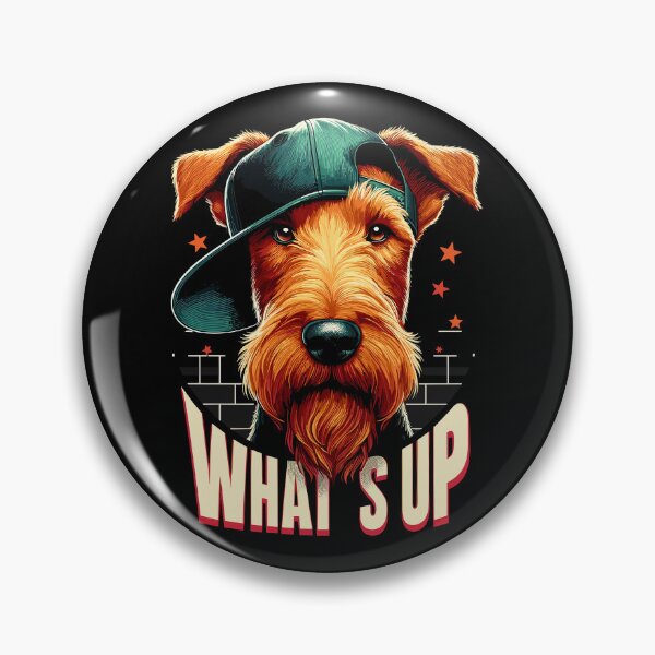 Item preview, Irish Terrier What's Up Gangsta Dog Gift designed and sold by Pineapple-Tree.
