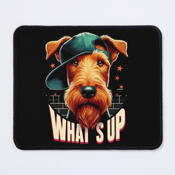 Item preview, Irish Terrier What's Up Gangsta Dog Gift designed and sold by Pineapple-Tree.