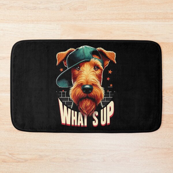 Item preview, Irish Terrier What's Up Gangsta Dog Gift designed and sold by Pineapple-Tree.