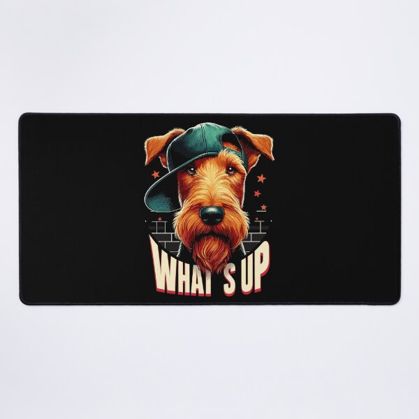 Item preview, Irish Terrier What's Up Gangsta Dog Gift designed and sold by Pineapple-Tree.