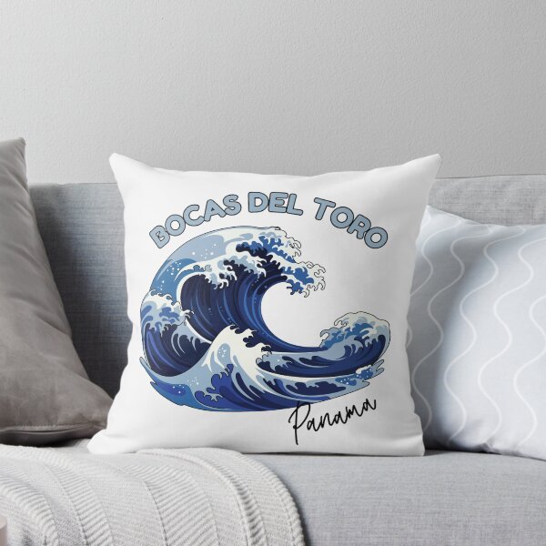 Item preview, Copia de Bocas Del Toro Panamá Azul Acuarela Surf Ola designed and sold by julyperson.