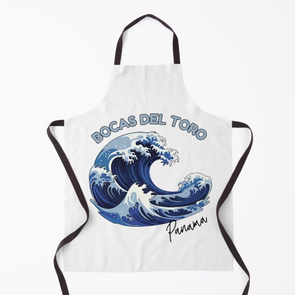 Item preview, Copy of Bocas Del Toro Panama Blue Watercolor Surfing Wave designed and sold by julyperson.