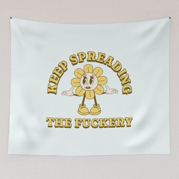 Item preview, Funny Keep Spreading the Fuckery Saying, Motivational Gifts designed and sold by LittleLoveFinds.