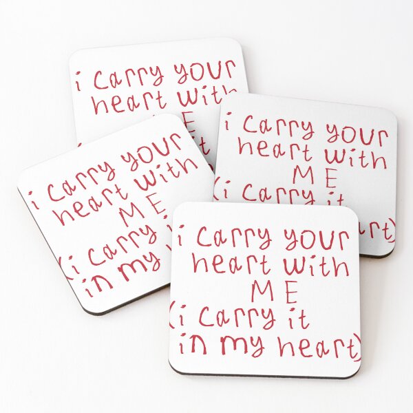 Item preview, i carry your heart with me designed and sold by kinpirks.