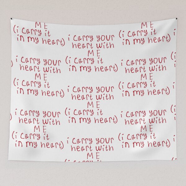 Item preview, i carry your heart with me designed and sold by kinpirks.