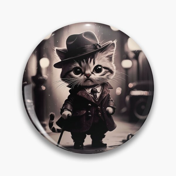 Item preview, Cat Noir Detective For Cat Lover designed and sold by LoomINKverse.
