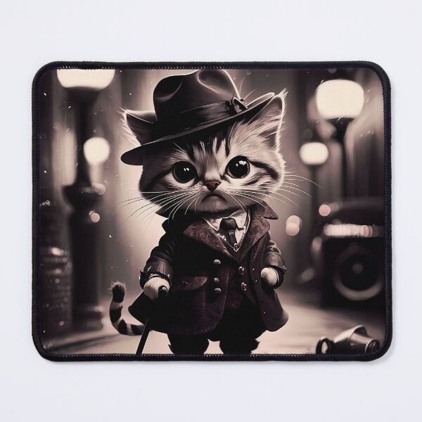 Item preview, Cat Noir Detective For Cat Lover designed and sold by LoomINKverse.