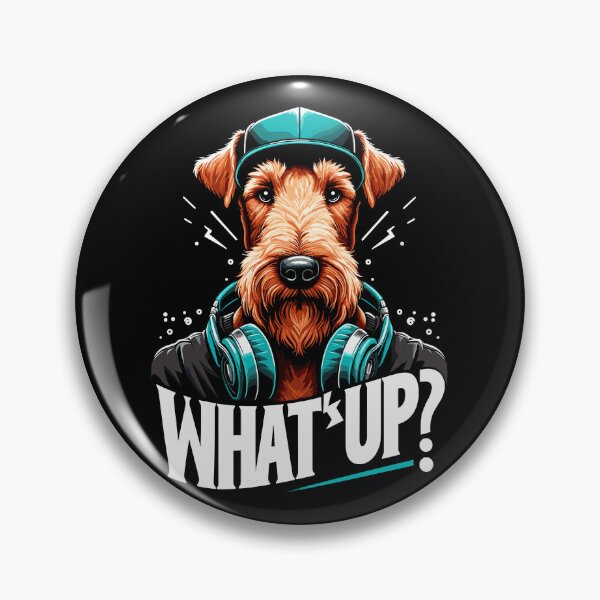 Item preview, Irish Terrier What's Up Gangsta Dog Gift designed and sold by Pineapple-Tree.