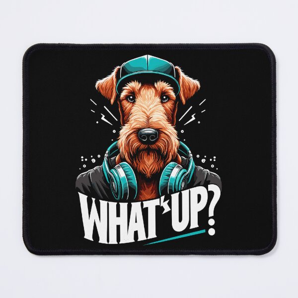 Item preview, Irish Terrier What's Up Gangsta Dog Gift designed and sold by Pineapple-Tree.