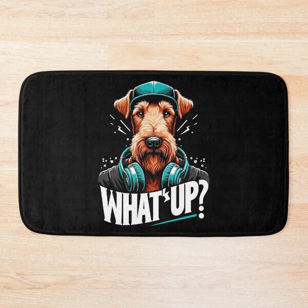 Item preview, Irish Terrier What's Up Gangsta Dog Gift designed and sold by Pineapple-Tree.